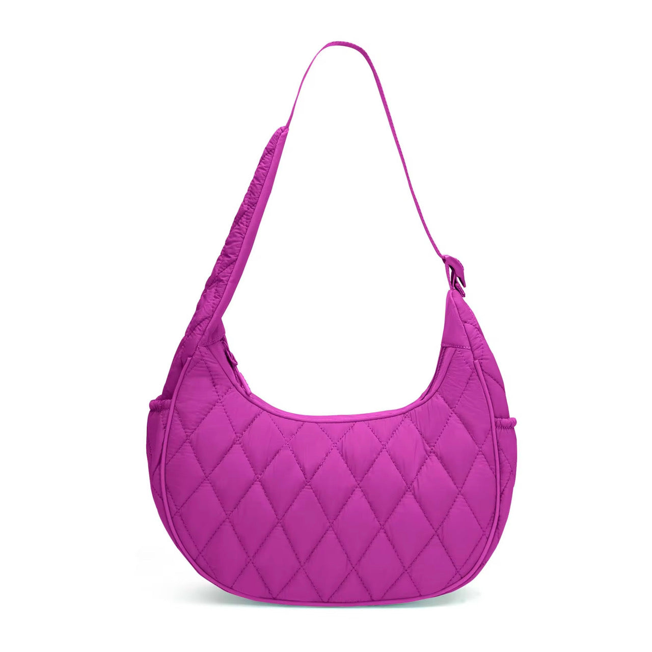 Cleo - Quilted Crescent Handbag - PREORDER 9/10-9/13