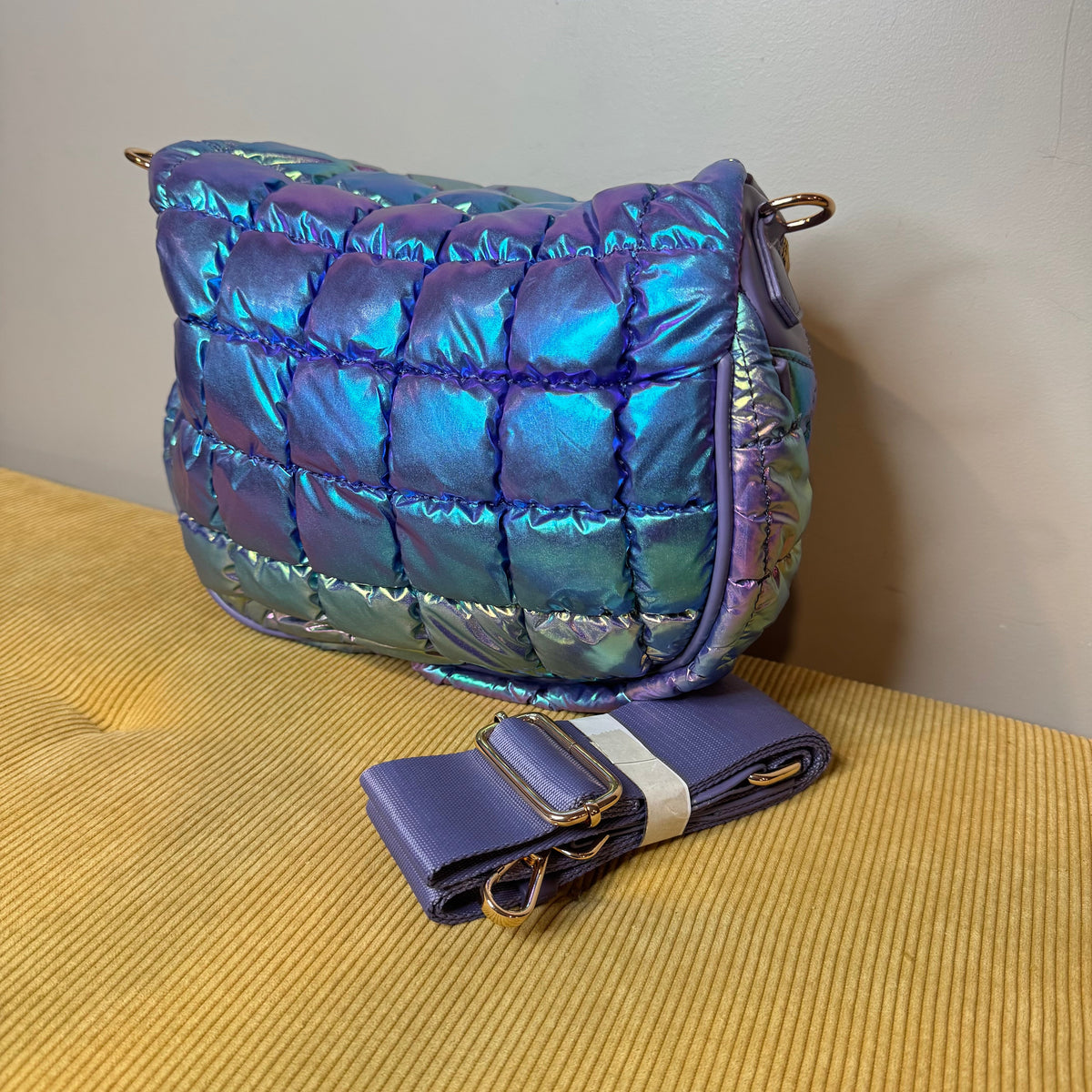 The Roni Nylon Crossbody - Puffer