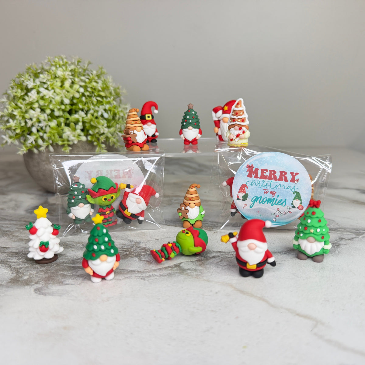 Gnome Figurines - Christmas Assortment (3 pack)