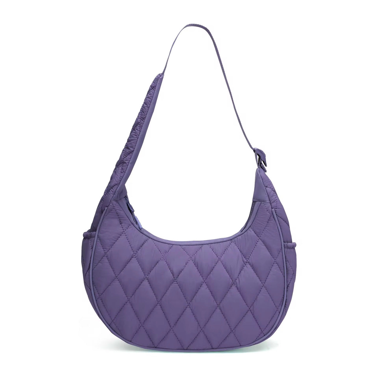 Cleo - Quilted Crescent Handbag - PREORDER 9/10-9/13