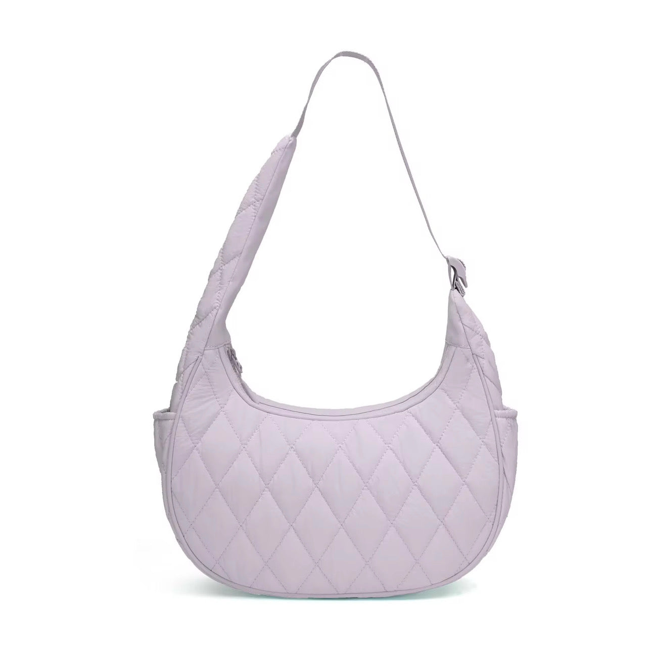 Cleo - Quilted Crescent Handbag - PREORDER 9/10-9/13