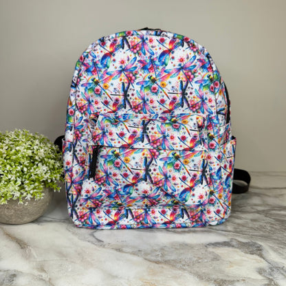 Mini Backpack - Rainbow Dragonfly