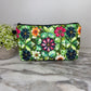 Pouch - Floral Green Tile
