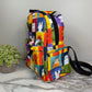 Mini Backpack - Cat Squares