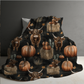 Blanket Halloween #10 - Fall Highland Cow - PREORDER ends 7/25