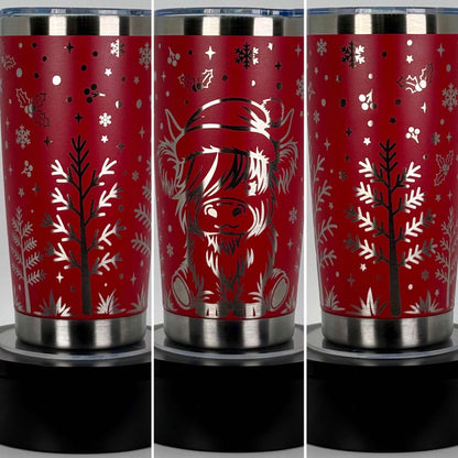 Tumbler 20oz - Holiday #2 - PREORDER Ends 11/15