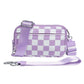 Remi - Nylon Crossbody Checkered - PREORDER