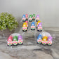Gnome Figurines  - Spring Assortment (3 pack) - 20% off Sticker