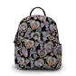 Mini Backpack - Cat Paw Meow on Black