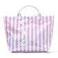 April Vinyl Tote Bag - Stripes