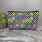 Pouch - Halloween Fall - Rainbow Bat Checker
