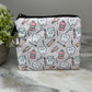 Mini Pouch - Tooth Dental Hygine on Pink