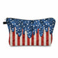 Pouch - America Stars Stripes Drip