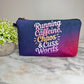 Pouch - Humor Adult, Caffeine Chaos Cuss Words