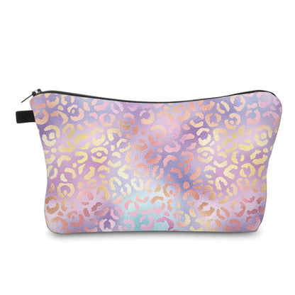 Pouch - Animal Print Purple Tie Dye