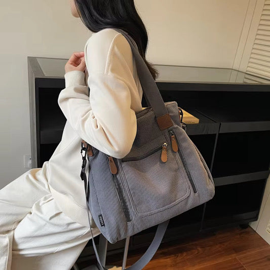 Caitlin Handbag - Corduroy Solid - PREORDER 3/11-3/14