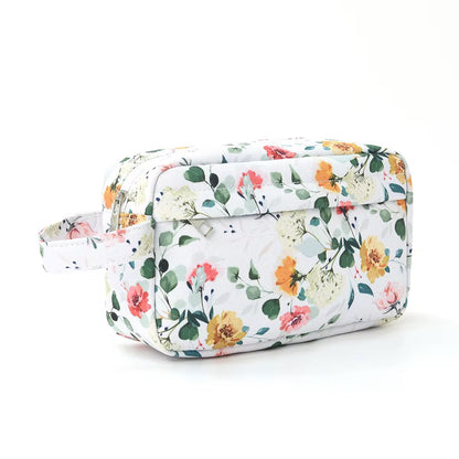 Rectangle Zip Pouch - Floral