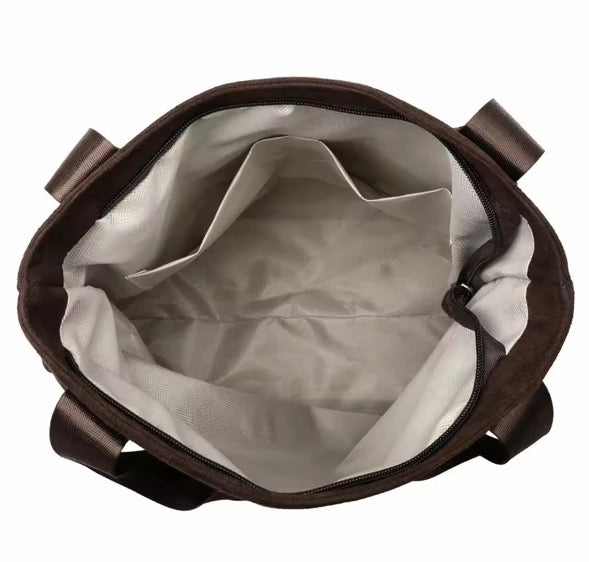 Caitlin Handbag - Suede - PREORDER