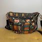 The Roni Nylon Crossbody - Book Shelf Floral Rose