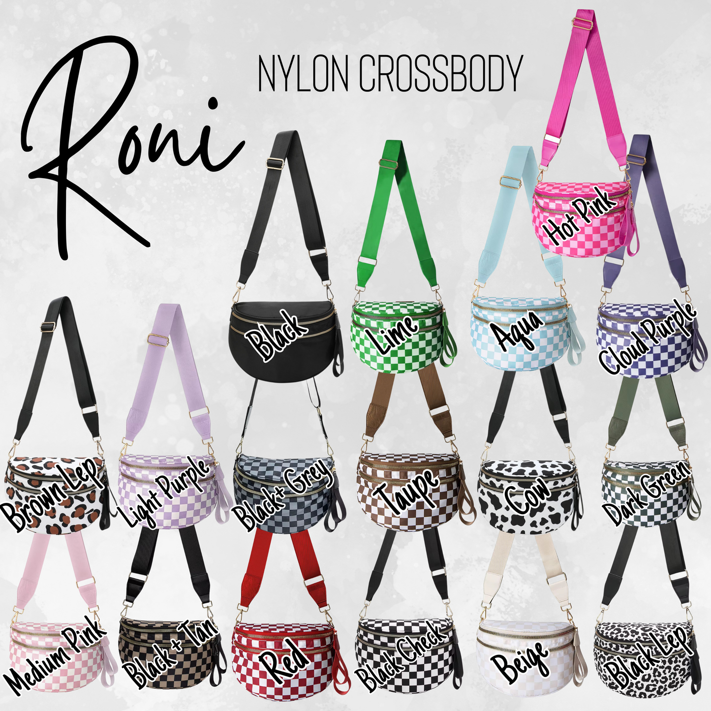 Roni - Nylon Crossbody