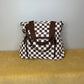Caitlin Handbag - Corduroy Checker