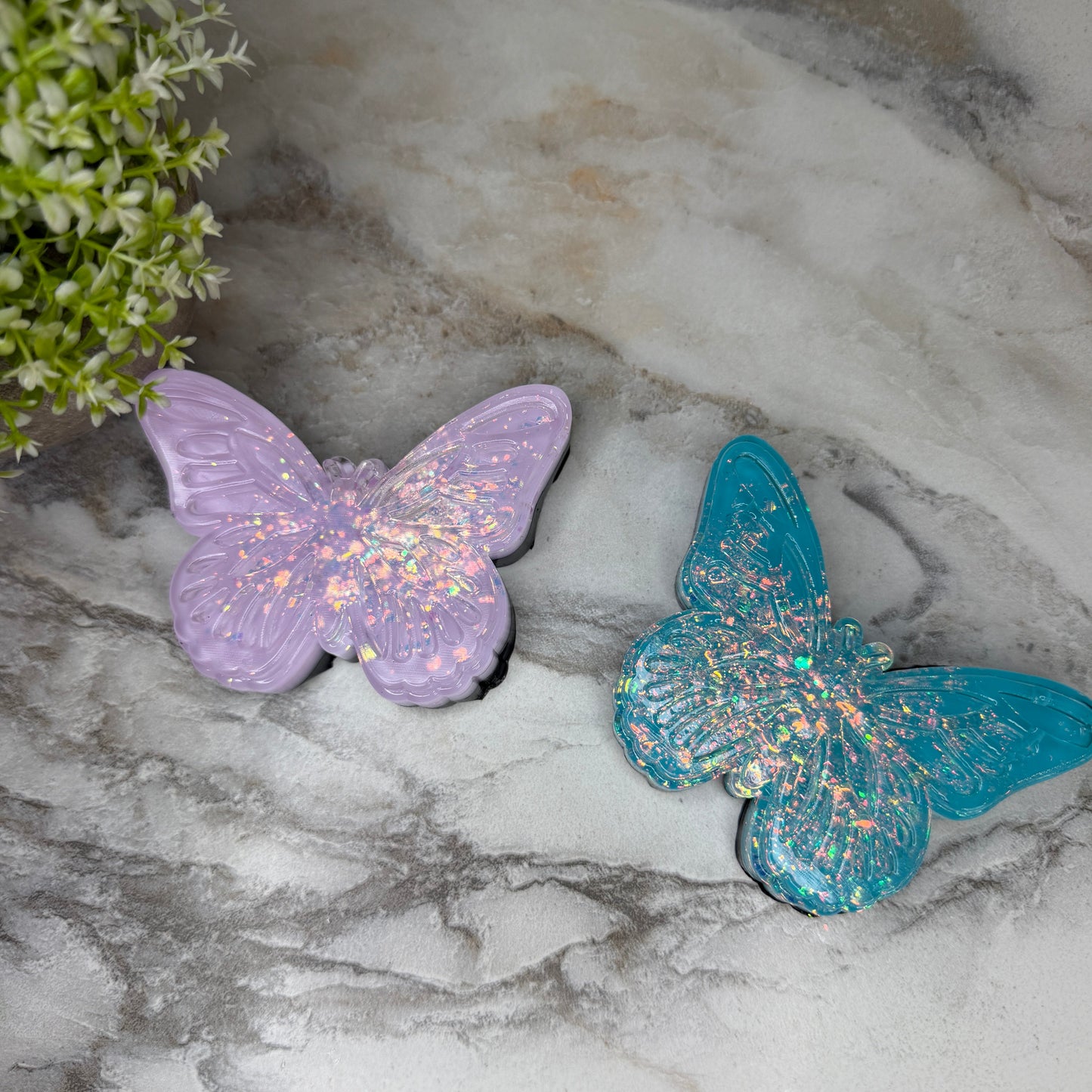 Squishy Toy - Butterfly Glitter