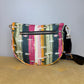 The Roni Nylon Crossbody - Daisy Stripe