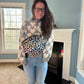 The Roni Nylon Crossbody - Rainbow Animal Print