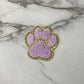 Patch Chenille - Paw Print