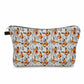Pouch - Butterfly Grey Orange