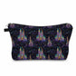 Pouch - Castle Galaxy Purple Teal