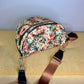 The Roni Nylon Crossbody - Floral Animal Print Bronze