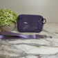 Rue - Nylon Wristlet Wallet - Plum