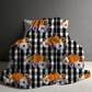 Blanket Halloween #37 - Plaid Pumpkin Floral - PREORDER ends 7/25