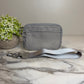Rue - Nylon Wristlet Wallet - Grey