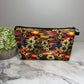 Pouch - Animal Print Rainbow Stripe Floral