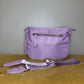 The Roni Nylon Crossbody - Solid Light Purple