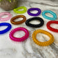 Spiral Coil Hair Tie - Solid Glossy