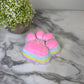 Squishy Toy - Giant Paw Taba - Rainbow Pink Paw