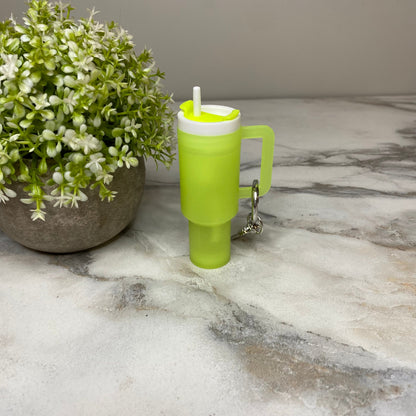 Keychain - Lip Balm Tumbler #3 Frosted Glow-In-The-Dark