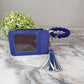 Bracelet Keychain & Card Holder Wallet - Animal Print