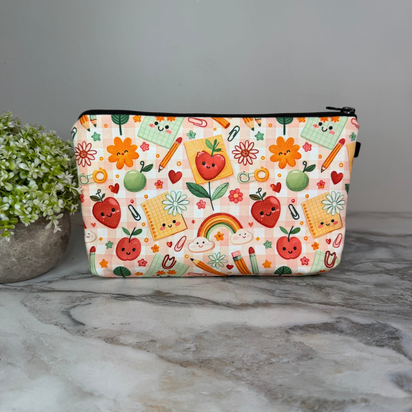 Pouch - Teacher, Happy School Items