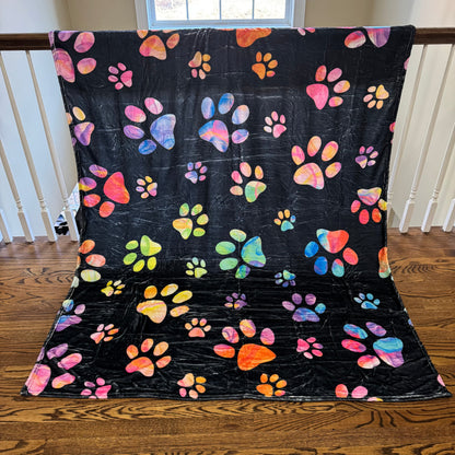 Blanket - Rainbow Paw - PREORDER