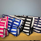 Tote Bag - Summer Stripes - Dark Blue