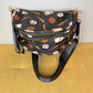 The Roni Nylon Crossbody - Baseball on Black