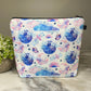 Pouch XL - Floral, Sky Moon Butterfly