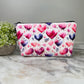 Pouch - Heart, Watercolor