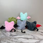 Keychain - Pom Pom Bat