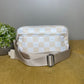 Remi - Nylon Crossbody Checkered - PREORDER
