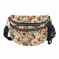 The Roni Nylon Crossbody - Floral Animal Print Bronze